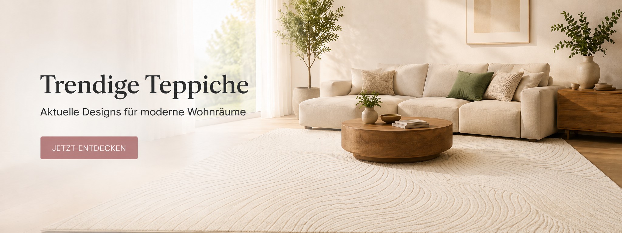 Trendige Teppiche für moderne Wohnräume