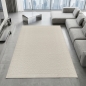 Preview: Recycling Teppich Creme Ornament Stil modern Wohnbereich