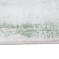 Preview: Orientalischer Wollteppich - verwaschener Effekt - grün