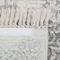 Preview: Orientalischer Wollteppich - verwaschener Effekt - grau