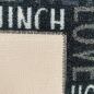 Preview: Küchenläufer I Gelrücken I Schriftzug I beige, weiß
