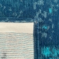 Preview: Abstrakter Wohnzimmerteppich in blau, weiß und grau