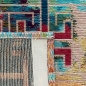 Preview: Faszinierender Teppich mit abstraktem Muster in bunt