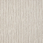 Preview: Stillvoller handgewebter Uni Wollteppich in creme