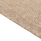 Preview: Outdoor Teppich in Sisal-Optik für Garten, Terrasse und Balkon