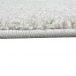 Preview: Wohnzimmer Teppich 3d-Effekt mit gestreiftem Muster in Creme Grau