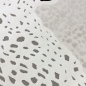 Preview: Kinderzimmer Teppich Weich Leopard 3D-Effekt allergikergeeignet in creme grau