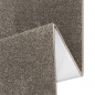 Preview: Eleganter grauer Teppich – perfekt geeignet für Flur, Diele, Garderobe oder Schlafzimmer.