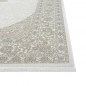 Preview: Zeitloser Teppich Schlafzimmer mit traditionellem Design in Beige Creme