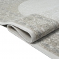 Preview: Zeitloser Teppich Schlafzimmer mit traditionellem Design in Beige Creme