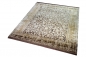 Preview: Teppich Luxus Designerteppich Wollteppich Paisley Muster beige braun