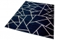 Preview: Moderner Teppich Orientteppich Kelim Kilim schwarz bronze gold
