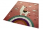 Preview: Teppich Kinderzimmer Mädchen Kinderteppich Lama Einhorn rosa