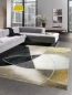 Preview: Teppich modern Teppich Wohnzimmer abstrakt braun gelb