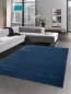 Mobile Preview: Teppich Wohnzimmerteppich Läufer uni blau