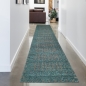 Preview: Teppich mit exotischem Flair | orientalisch | petrol gold