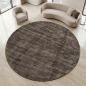 Preview: Design Teppich Handgefertigt Viskose Modern Elegant Taupe