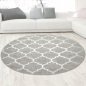 Preview: Marokkanischer Teppich für Flur & Wohnzimmer - grau