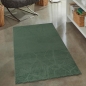 Preview: Schöner warmer Teppich mit elegantem Blättermuster in grün