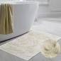 Preview: Teppich für Badezimmer | rutschfest | in beige