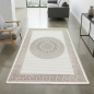 Preview: Teppich mit orientalischem Flair | luxuriös | weiß beige
