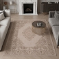 Preview: Teppich Beige Ornament Stil modern Wohnbereich