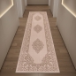 Preview: Teppich Beige Ornament Stil modern Wohnbereich
