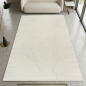 Preview: Teppich Creme Struktur Design moderne Optik