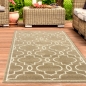 Preview: Orienttepich mit schönen Mustern | In- & Outdoor | in beige