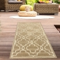 Preview: Orienttepich mit schönen Mustern | In- & Outdoor | in beige