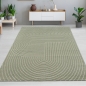 Preview: Stilvoller Teppich in Grün: Moderne Eleganz für Ihr Zuhause