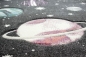 Preview: Kinderteppich Weltraum Sterne und Planeten pastell grau