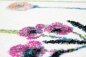 Preview: Teppich Designerteppich Blumen Sommerwiese bunt grün gelb pink