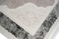 Preview: Teppich Wollteppich Ornamente Oriental creme grau auch in oval erhältlich