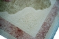 Preview: Teppich Wollteppich Ornamente Oriental creme taupe rosa auch in oval erhältlich