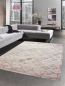 Preview: Teppich Wohnzimmerteppich marokkanisches Muster grau rosa