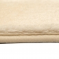 Preview: Badematte Badgarnitur Set 2-teilig Duschvorleger Badteppich waschbar beige