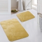 Preview: Wohnzimmer Shaggy Teppich Flokati weicher Lang- & Hochflor - Gold