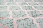Preview: Teppich Wohnzimmerteppich marokkanisches Muster grau rosa