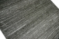 Preview: Moderner Teppich Wohnzimmerteppich Kurzflor uni anthrazit grau meliert