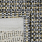 Preview: Teppich für Schlaf- & Gästezimmer in gold grau