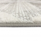 Preview: Marokkanischer Rauten Teppich für Flur & Wohnzimmer - creme weiß