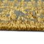 Preview: Moderner & Klassischer Teppich Orientteppich Wohnzimmer Teppich in Gold Silber