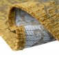Preview: Moderner & Klassischer Teppich Orientteppich Wohnzimmer Teppich in Gold Silber