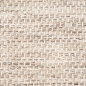 Preview: Handgewebter Wollteppich in eleganter Taupe-Farbe modern und pflegeleicht