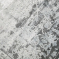 Preview: Orientteppich Wohnzimmerteppich Barock Vintage grau mit Fransen