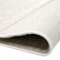 Preview: Designer Teppich Wohnzimmerteppich Ornamente Glitzer beige creme