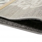 Preview: Designer Teppich Wohnzimmerteppich Ornamente Glitzer creme grau creme