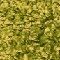 Preview: Moderner Hochflor Teppich in Moosgrün – stilvolles Design und angenehme Haptik