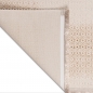 Preview: Hochwertiger Designer Teppich | glänzend | in gold-weiß